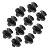 90467-07214 90467-A0037 A21294 100Pcs Radiator Splash Shield Push Type Fastener Retainers Clips Fit for Toyota Lexus Black Nylon