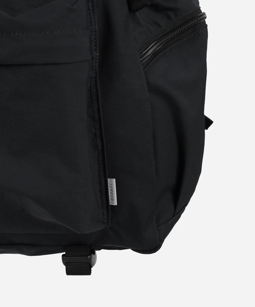 Jenner Light Recycled Nylon Backpack_Large [Black]