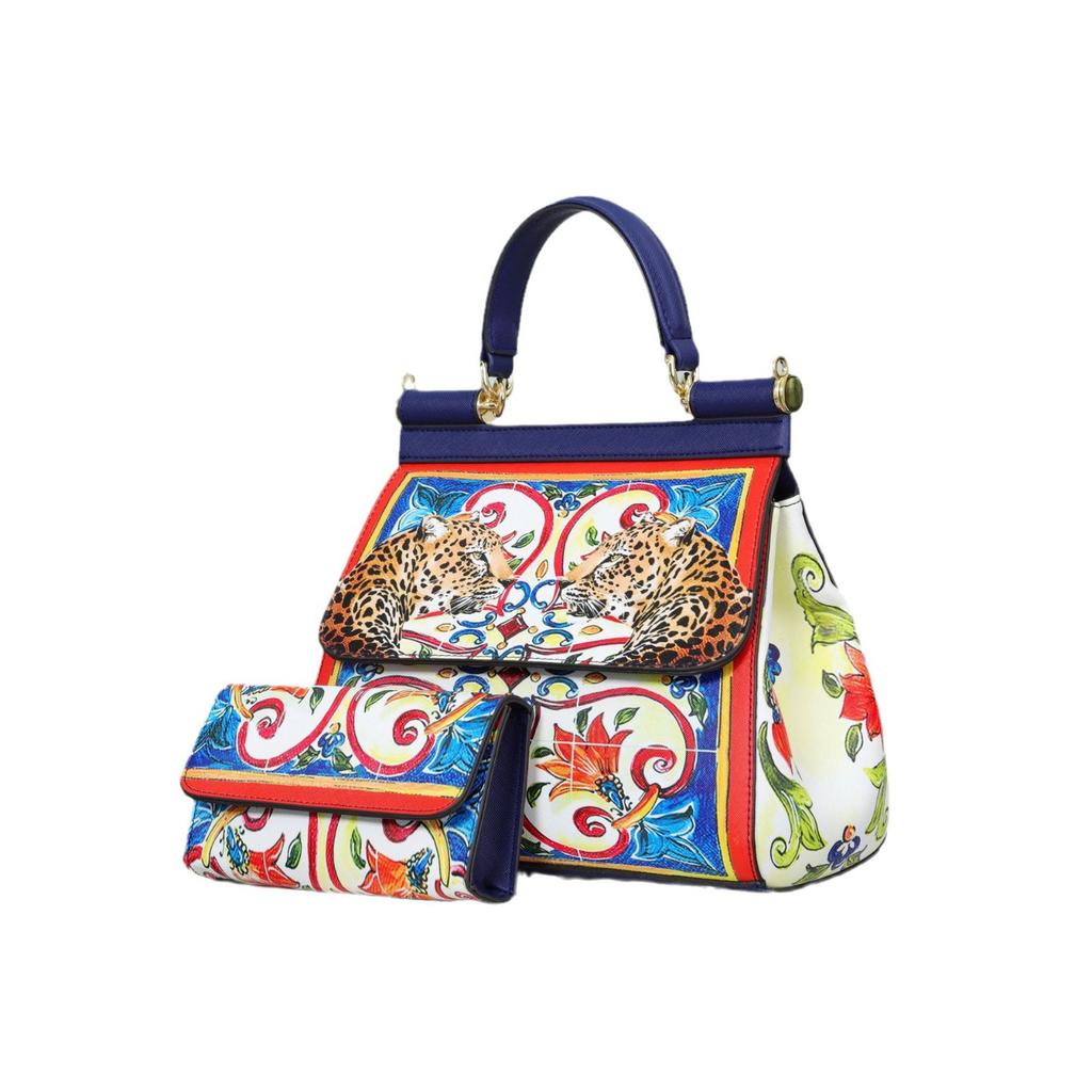 Printed Women'S Bag Light Luxury Bag Ladieshandbag Design Bucket