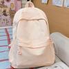 Fashionable Flower Embroidered Backpack Large Capacity Multi Pocket Casual Backpack University Backpack Suitable for Daily and Student Use