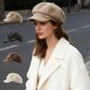 Women Fashion Vintage Party Daily Use Commuting Autumn Winter Stay Warm Beret Hat