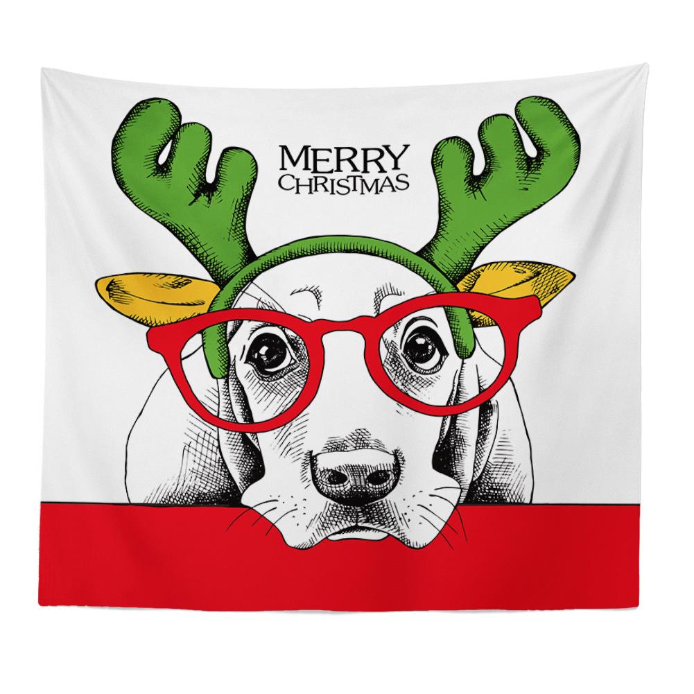European and American Tapestry Christmas Series TV Background Wall Scenery Tapestry Hanging Cloth