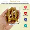 Ram Darbar Brass Murti Statue for Pooja Room & Gift, Religious Idol Figurine for Home & Office Decor, Hindu Lord Ram