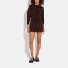 Coach Signature Knit Set Shorts Brown Signature