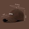Letter Baseball Cap Men's Sunshade Baseball Cap Women's Snapback Hat Sun Visor Hats Fishing Hat Peak Cap