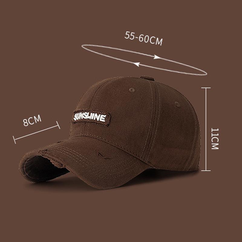 Letter Baseball Cap Men's Sunshade Baseball Cap Women's Snapback Hat Sun Visor Hats Fishing Hat Peak Cap