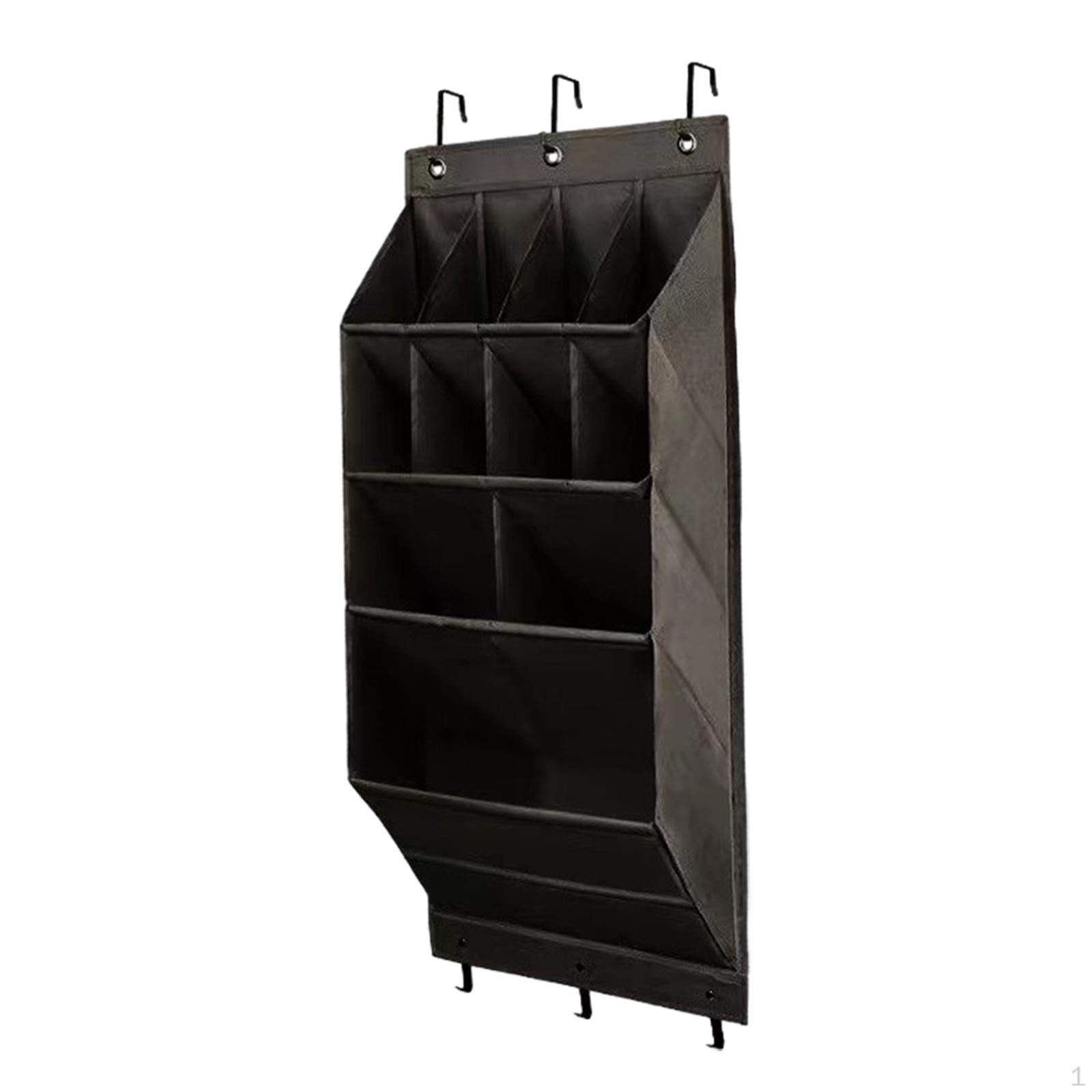 Behind Door Organizer Over The Hanging Shelves Bags Space Saver 43x17x90cm 11 Grids