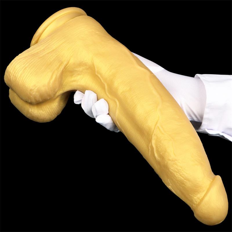 Jemné tekuté silikónové dildo Simulačné Nadrozmerné dildo Veľký análny kolík Extra dlhý penis Produkty pre dospelých
