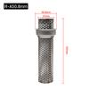 ZSDTRP 50.8mm 60mm Motorbike Universal Front Catalyst DB Killer for Motorcycle Exhaust Muffler