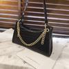 SCIONE Net Red Small Black Bag Female 2019 Autumn and Winter New Fashion Retro One-shoulder Armpit Bag