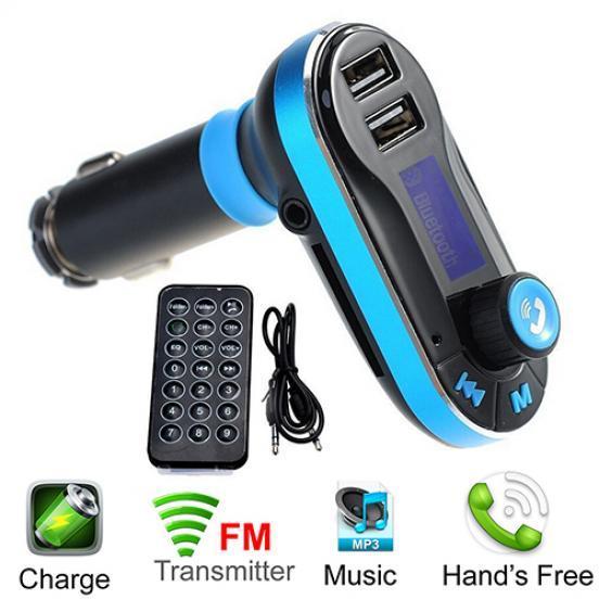 FM Transmitter Car Kit MP3 Music Player Wireless Bluetooth Radio USB Port Win XP