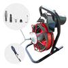 5Pieces Pipe Cleaning Tool Drain Snakes Drill Attachment  For Effective Removal Of Greases And Root In Drain Systems