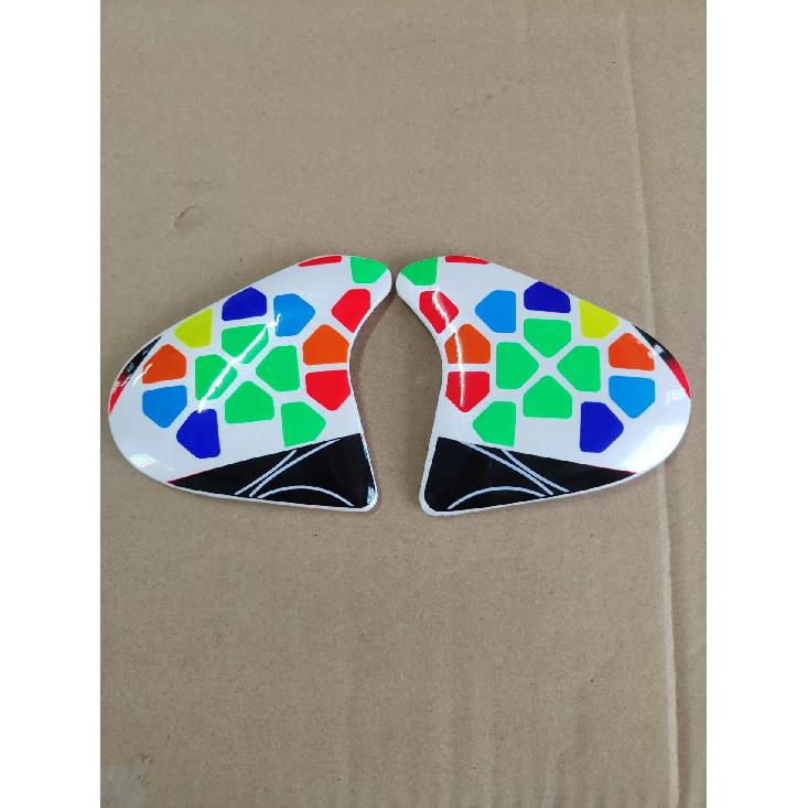 Helmet Accessories for Ram3 Ram4 Black Color Half Helmet Ear Cover Motorcycle Half Face Helmet Ear Cap Helmet Parts Accessories