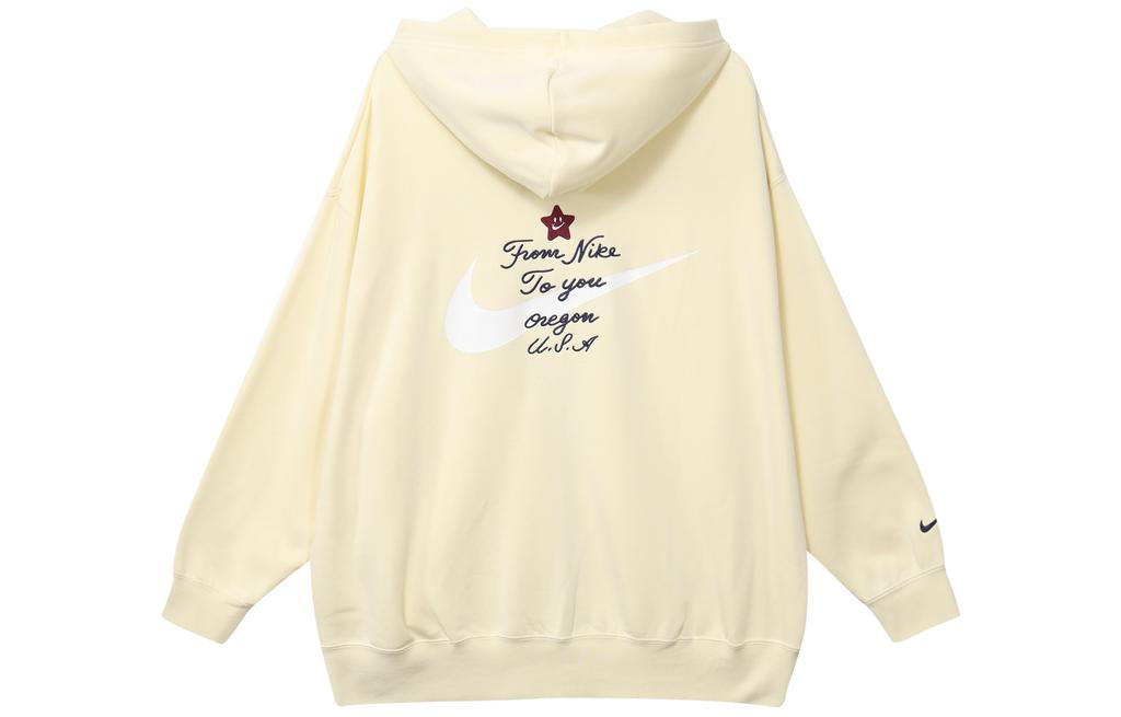 Nike Sportswear Essential Women's Fleece Jacket Beige FV8445-113