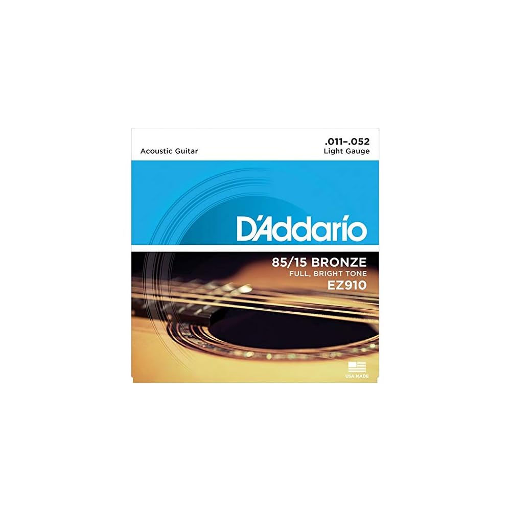 [3 sets] D Addario EZ910 Acoustic Guitar Strings