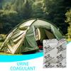 100pcs Urine Absorbent Powder Strong Water Absorption Poo Urine Powder Travel Fishing Camping Toilet Gel for Outdoor Emergency