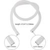 BQLZR Replacement Hose Tube 47.24inch Length Plastic for Protable Urinal Pee Bottle