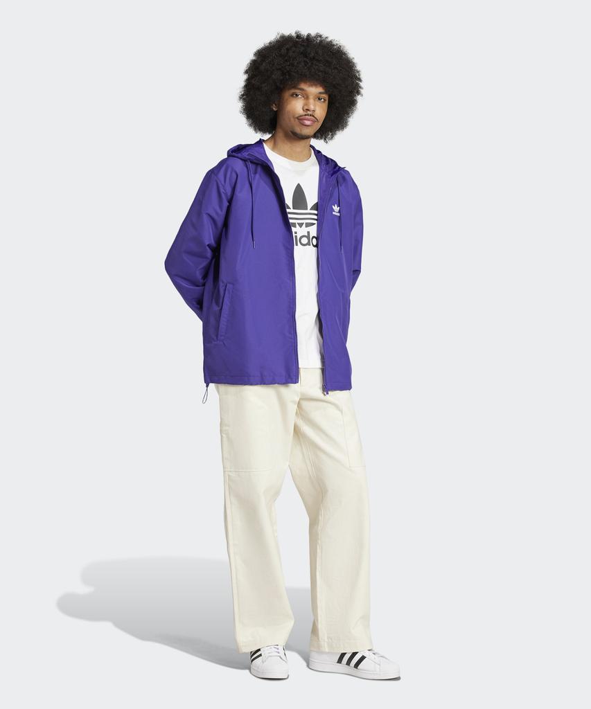 Adidas Trefoil Windbreaker - Purple / Iz2426