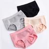 5PCS Cotton Crotch Seamless Briefs Panties Women Underwear Comfortable Simple Underpants  Gift