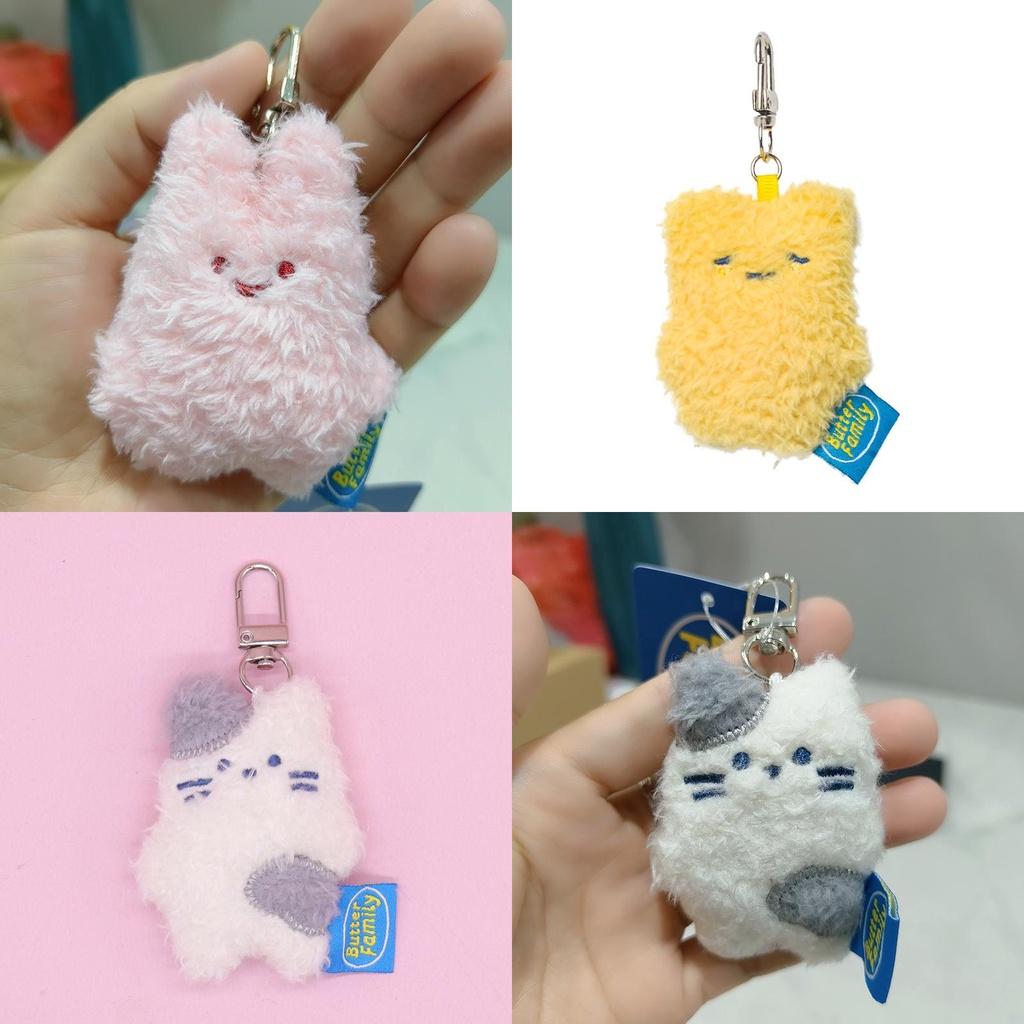 Cute Cartoon Animal Plush Keyring Bag Decoration Gift