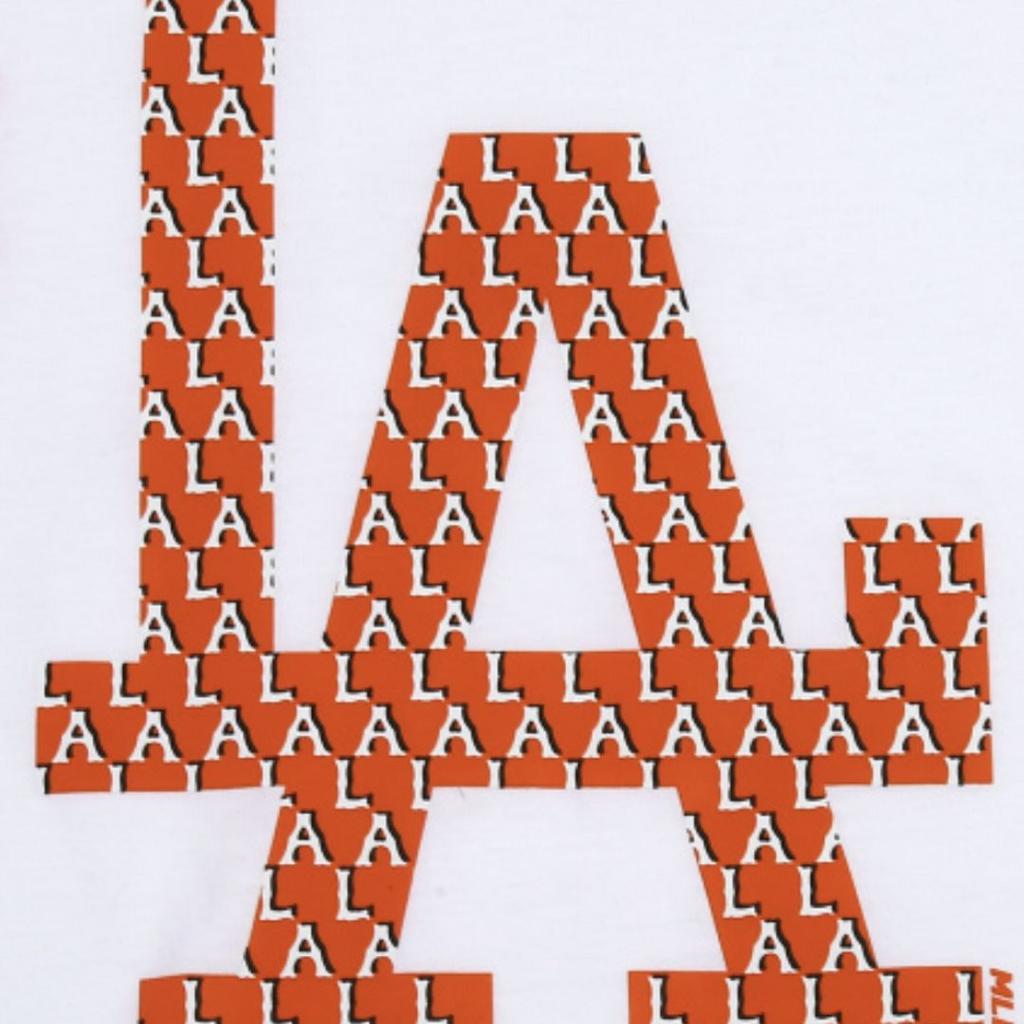 New MLB Presbyopia T Shirt Unisex White 31TSMA031-07W