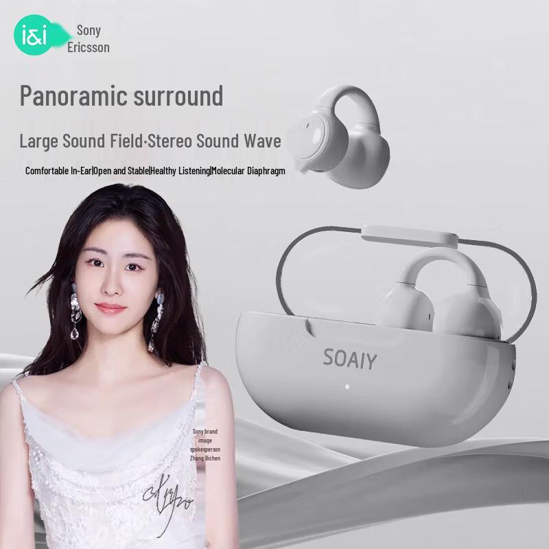 Soaiy Open-Ear Clip-On True Wireless Bluetooth Ohrhörer