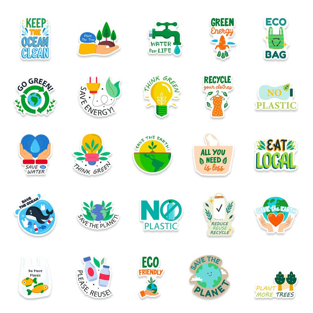 Boutique 50 Pieces of Environmental Protection Graffiti Stickers Car Stickers Notebook Guitar Skateboard Motorcycle Car Decoration Stickers