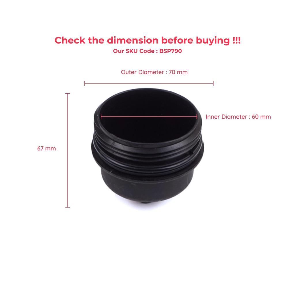BSP790 Oil Filter Housing 650170 for Chevrolet Aveo Cruze Vauxhall Opel Astra H J Corsa C Fiat Croma Alfa 159