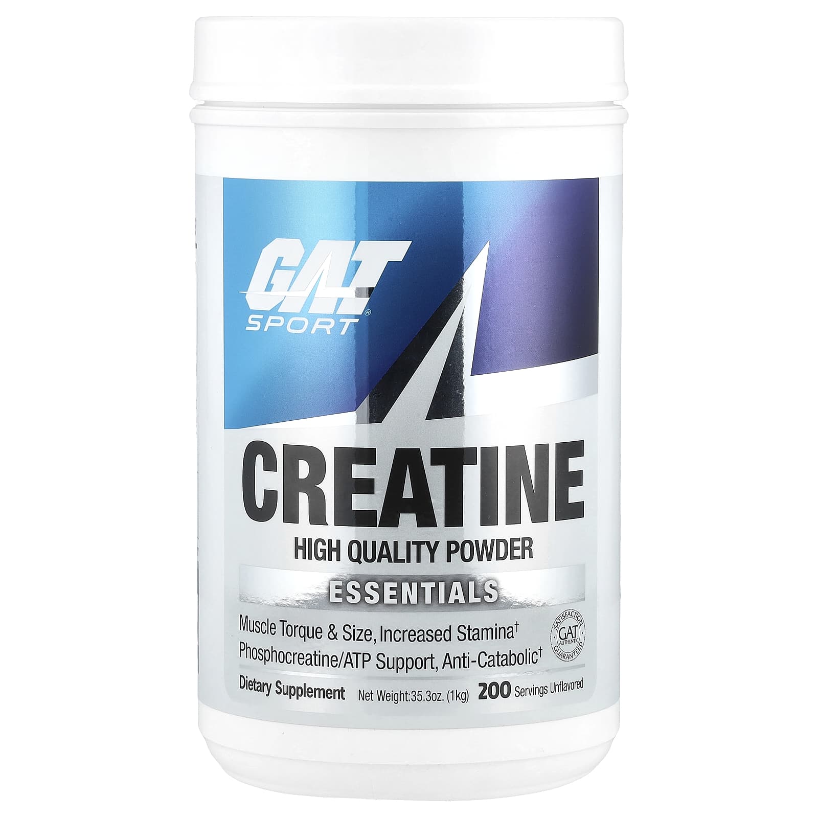 

Sport, Creatine Powder, Unflavored, 1Kg(35.3Oz)