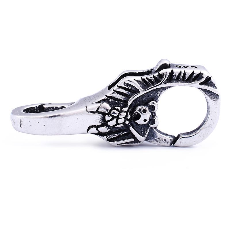 S925 Sterling Silver Double-Opening Clasp for Bracelets and Necklaces