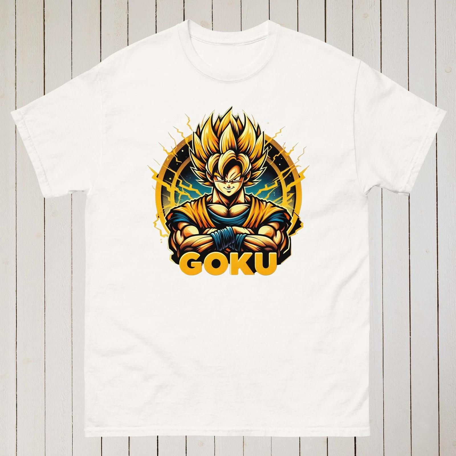 

Relaxing and Comfortable Dragon Ball Z Goku Super Saiyan TShirt 2026 Tshirt for Unisex and Women Relaxing L