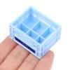 1:12 Dollhouse Mini Storage Basket Drink Basket Beer/Cofee Basket Kitchen Decor