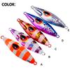 Sea Fishing Jig Fast Sinking Lure Artificial Hard Baits Fishing Baits Metal Jigging Spoon Fishing Tackle Accessory