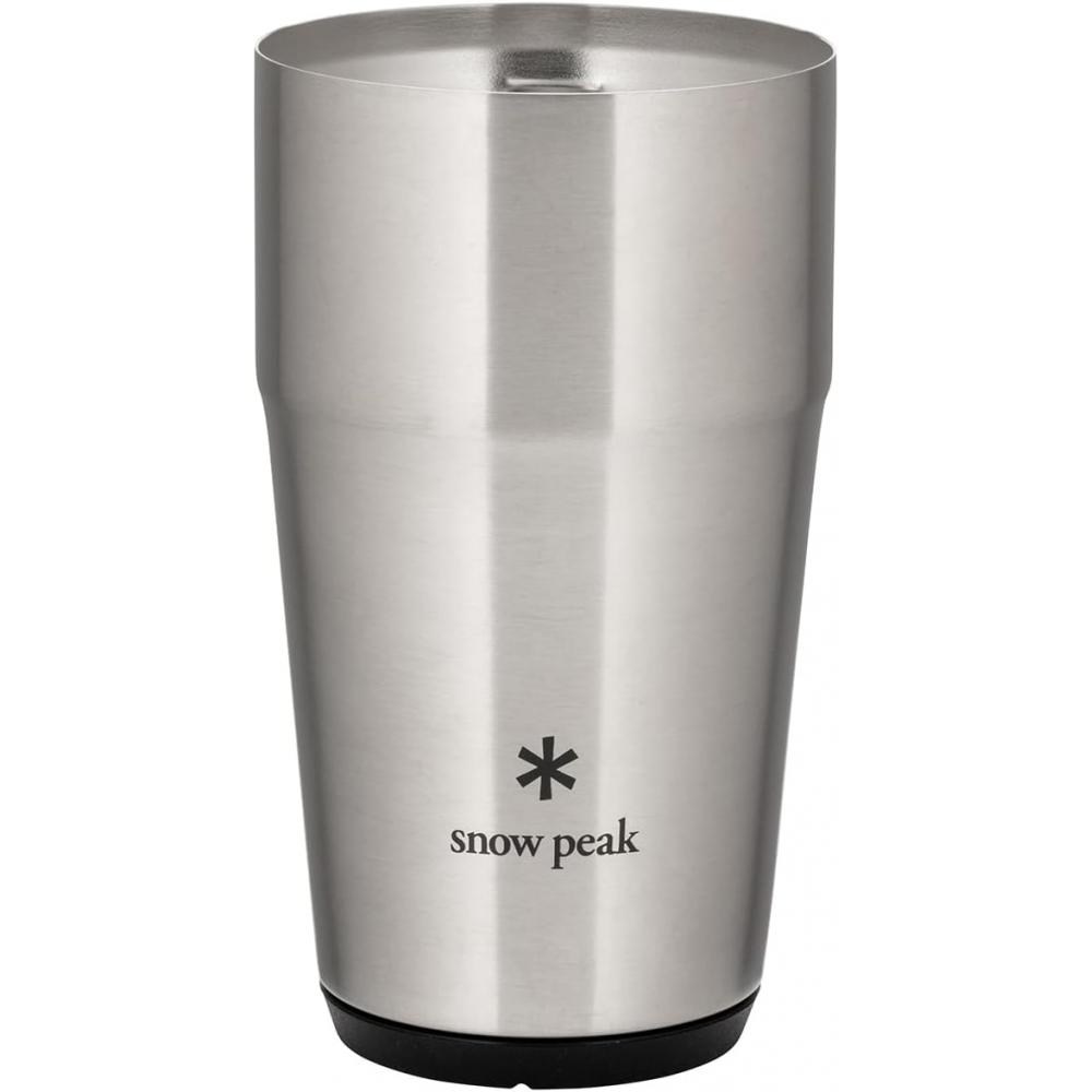 Snow Peak  Snow Peak  Thermo Tumbler 360 470 470ml Single Item Silver