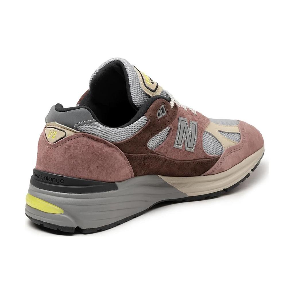 New Balance 991v2 Made in England Rosewood Men Sneakers Pink Deep-Taupe Quiet-Grey U991MG2
