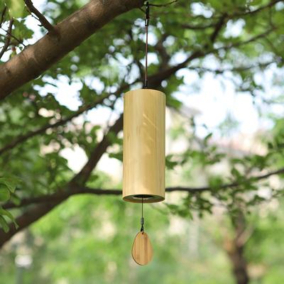 Notlar Ve Akorlar Rüzgar Çanları Meditasyon Japon Tarzı Süslemeler Açık Hava İleri Kamp Balkon Şifa Avlu Bambu Rüzgar Çanları