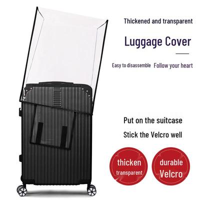 Transparent Waterproof Anti-Scratch Suitcase Cover with Non-woven Fabric