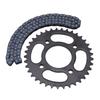 136 Links Chain 428 37T Motorcycle Drive Chain with Sprocket for 43cc 49cc Minimoto Moped Scooters 2 Stroke Pocket Bike