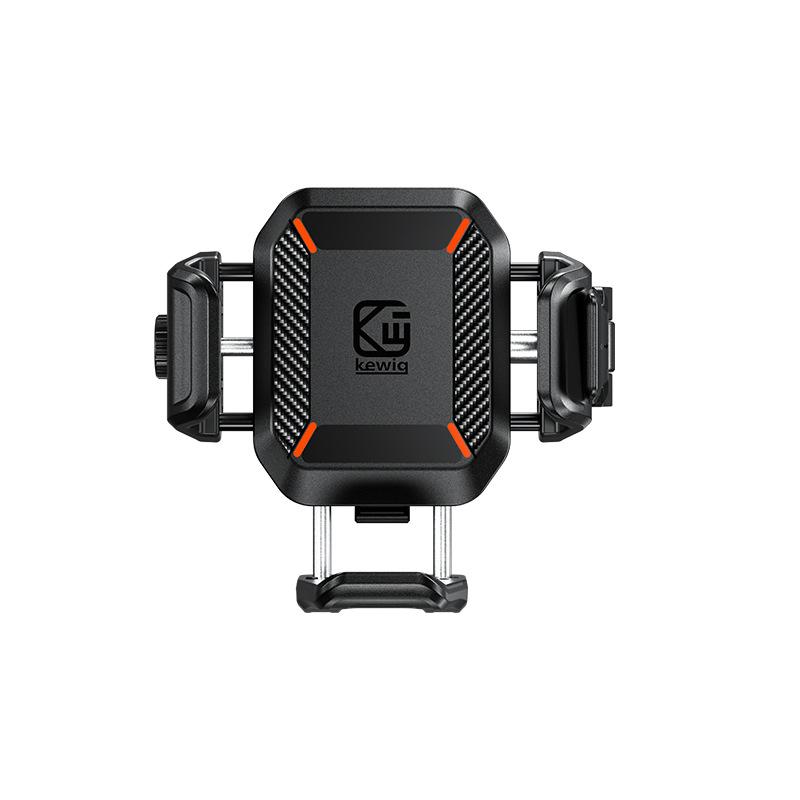 

Мотоциклетный беспроводной держатель для телефона USB C, антивибрационное крепление для телефона на перекладине для телефонов 5,2–7,2 дюйма, работает с 12–24 В мотоциклом Horizontal bar чёрный