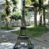 Paris Effiel Tower Figuren Statuen Gebäudemodell Mode Romantische Retro Bronze Skulptur Home Desktop Metall Dekoratives Ornament