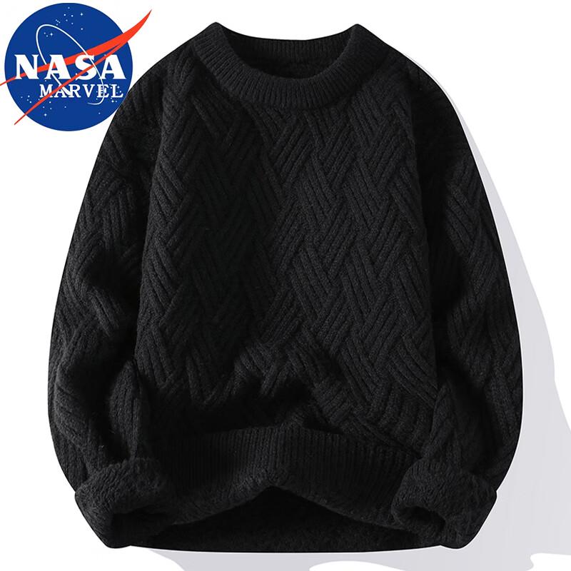 NASA MARVEL Men's Casual Autumn/Winter Pullover Knit Sweater