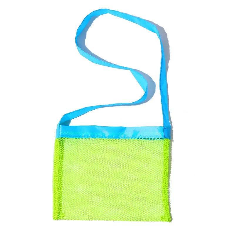 

Outdoor Beach Mesh Bag Children Sand Away Foldable Protable Kids Beach Toys Bag Clothes Toy Storage Sundries Organizers Backpack