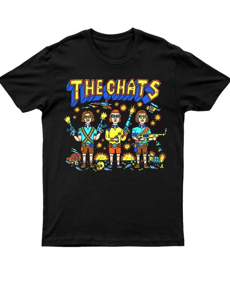 The Chats band funny Tshirt Black Unisex cotton Tee S5Xl Unisex T-Shirt L