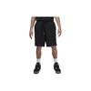 Embroidered Drawstring Knit Shorts Men Bottoms Black FJ0701-010
