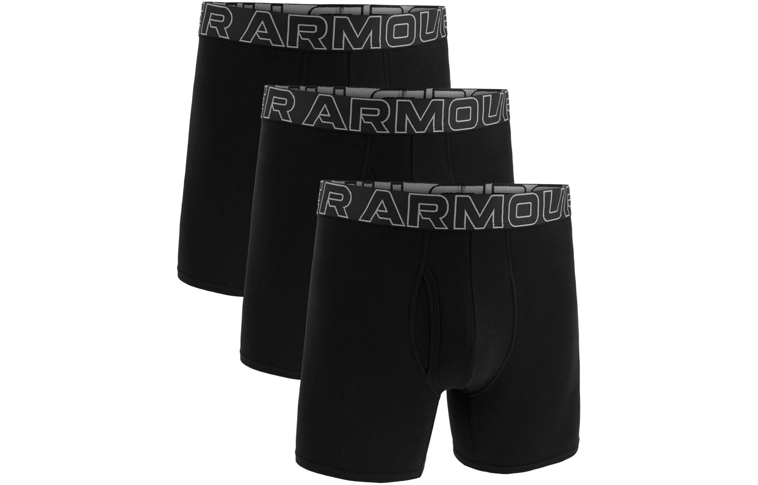Under Armour Underpants Men s 3 Pack Black 1387425-001 L