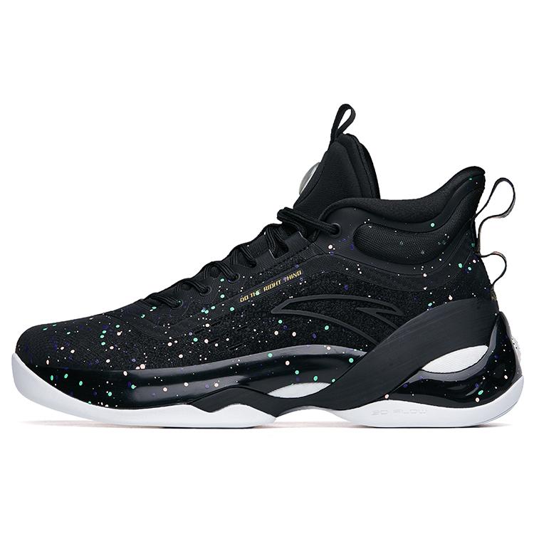 New Anta KT7 KT 7th Generation High Top Basketball Shoes Men's Black 112211101-2