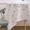 Small Floral Velvet Tablecloth, Student Dormitory Desk Cloth, Living Room Dining Table Cloth, Coffee Table Cloth, Cover Towel