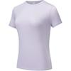 Running Series Solid Color Soft Round Neck Comfortable Breathable Versatile Short Sleeve T-Shirt Women Tops 162535111-3