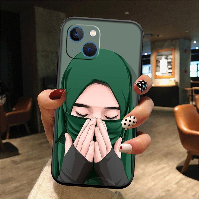 

Islamic Muslim Girls Hijab New High-End Shell Phone Case for Xiaomi Poco M4 M5 M6 M7 X3 X6 X7 F8 Ultra Pro GT NFC Poco M4 Pro 5G