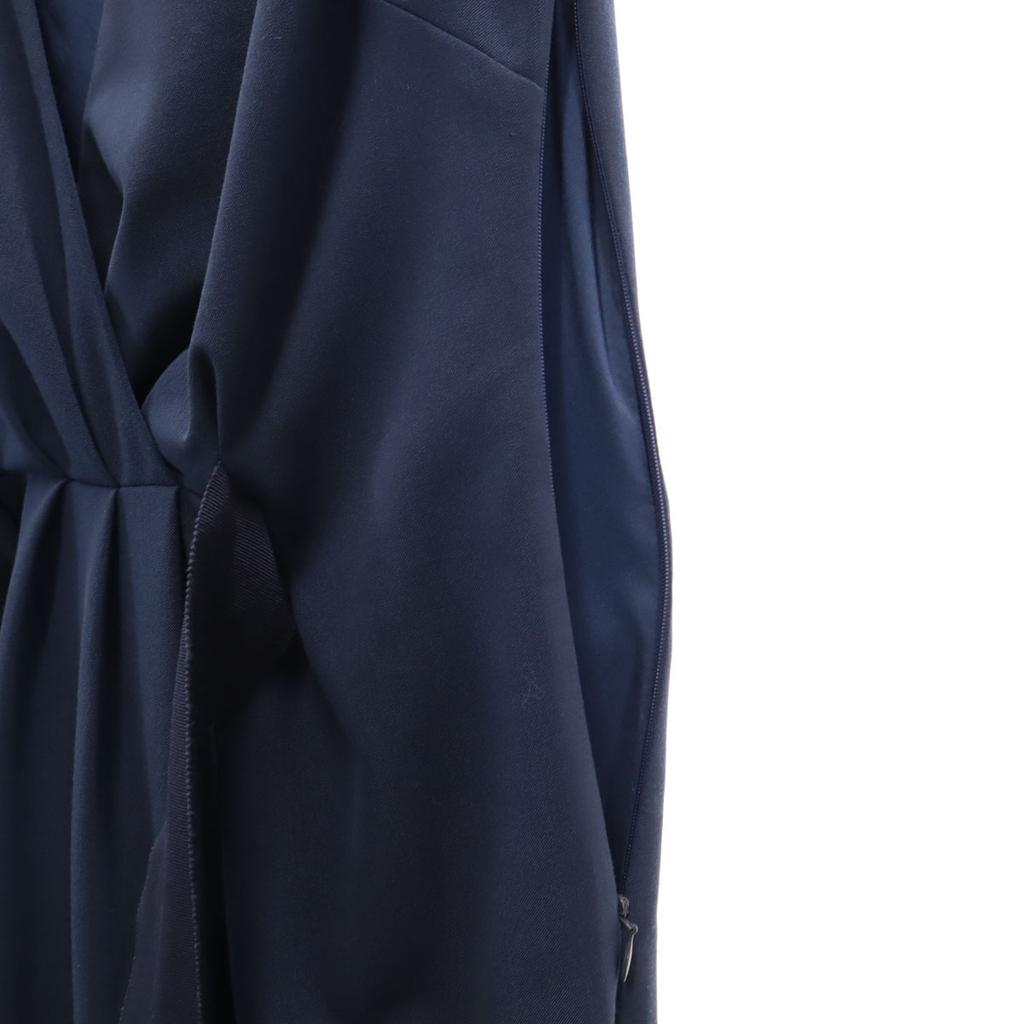 LOVEMOSCHINO Made in Italy Wool Blend No sleeve one piece 6 Navy Women Used